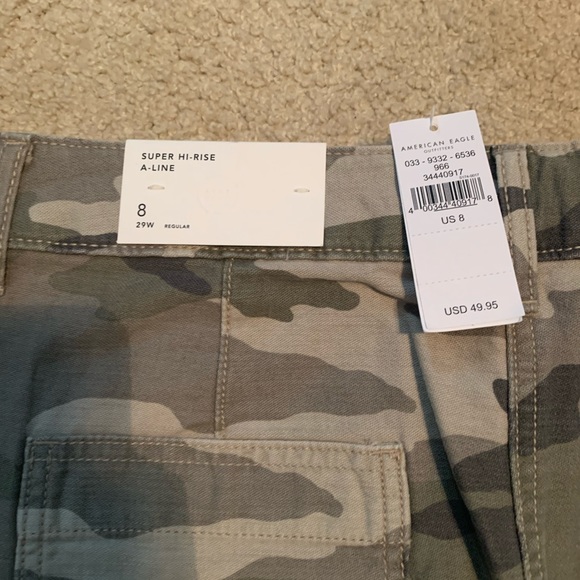 American Eagle Camo Skirt - Picture 3 of 5